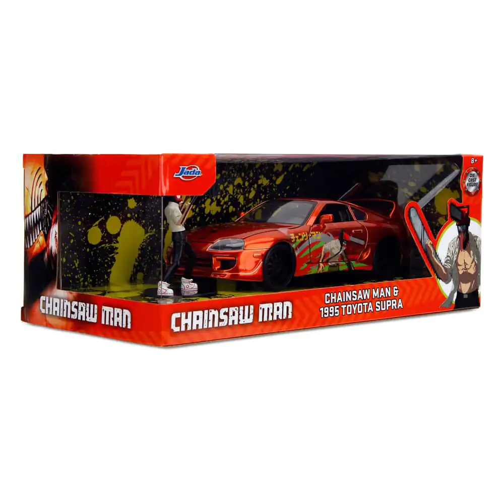 Chainsaw Man Diecast Modell 1/24 1995 Toyota Supra Produktfoto