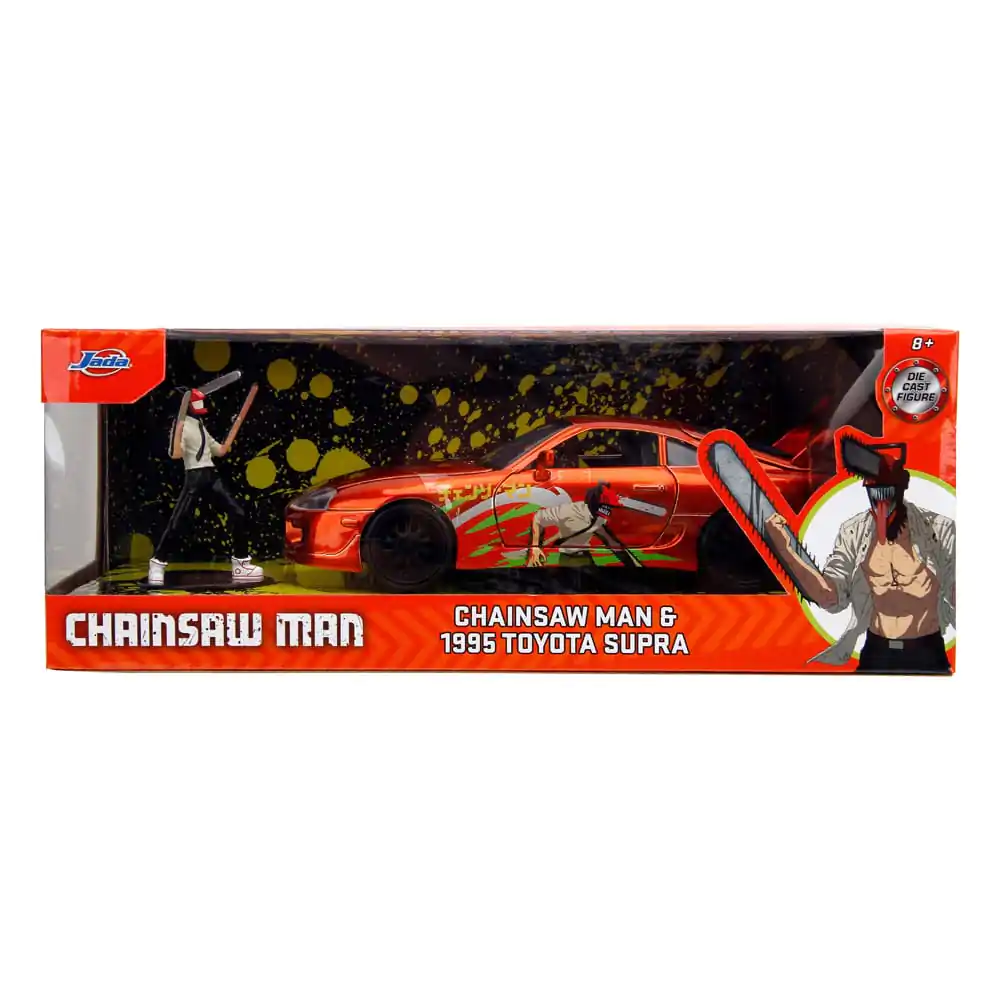 Chainsaw Man Diecast Modell 1/24 1995 Toyota Supra Produktfoto