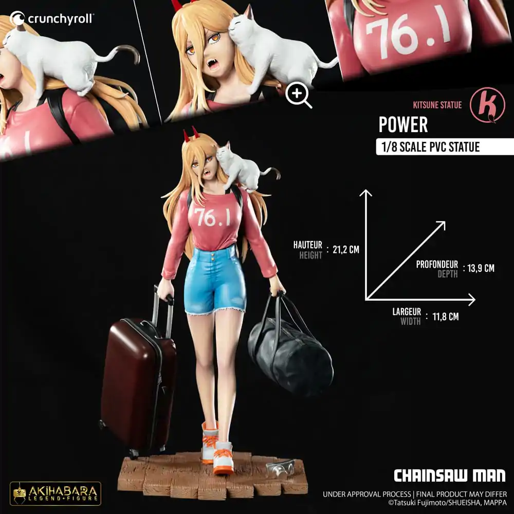 Chainsaw Man PVC Statue 1/8 Power 21 cm Produktfoto
