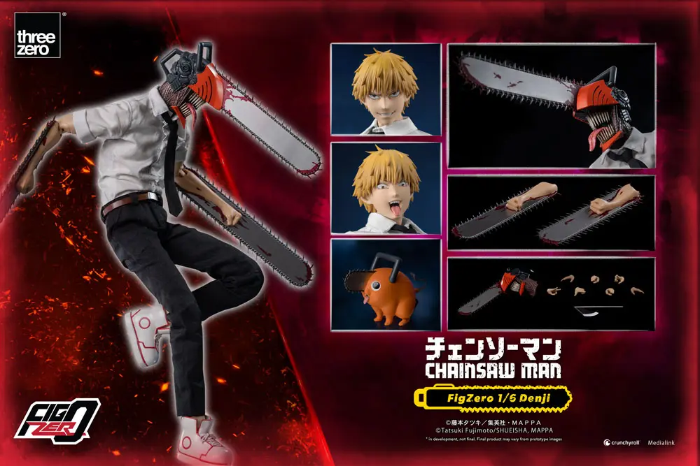 Chainsaw Man FigZero Actionfigur 1/6 Denji 29 cm termékfotó