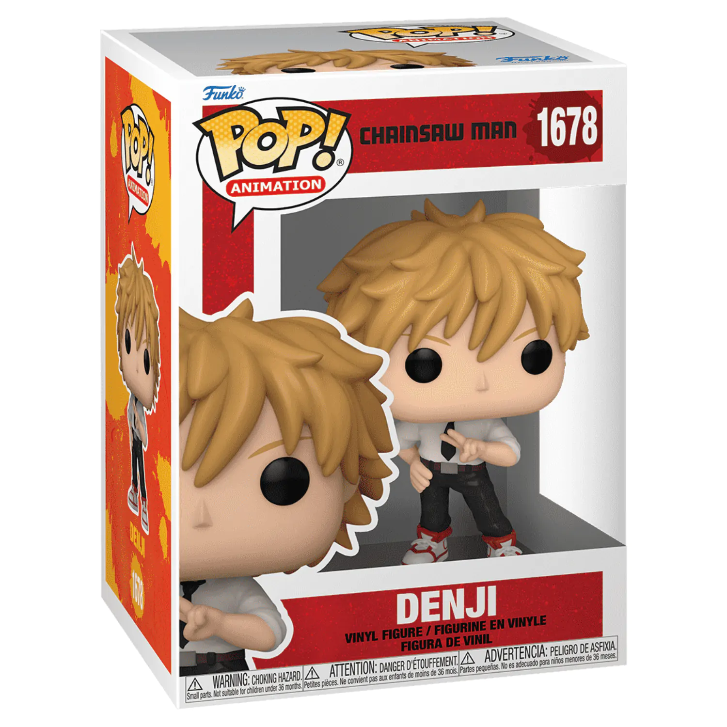 Chainsaw Man Funko POP! Animation Vinyl Figur Denji 9 cm Produktfoto