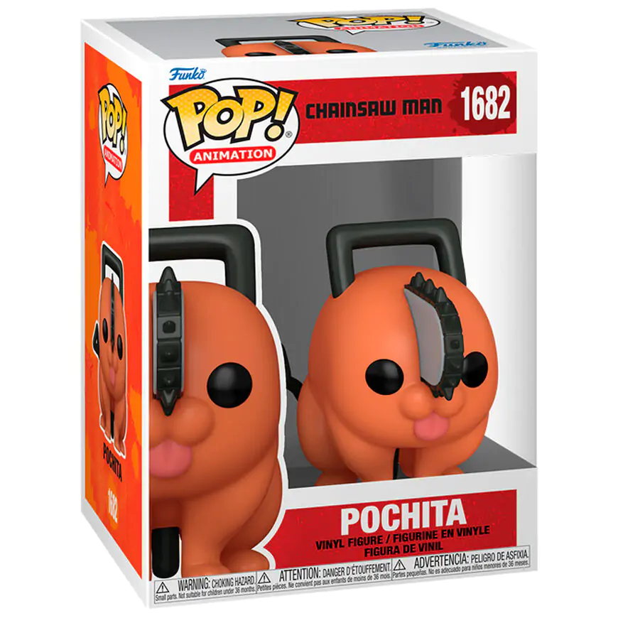 Chainsaw Man Funko POP! Animation Vinyl Figur Pochita 9 cm termékfotó