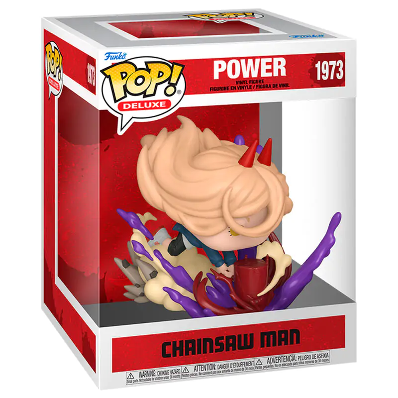 Chainsaw Man Funko POP! Deluxe Vinyl Figur Power (Blood Mallet) 16 cm Produktfoto