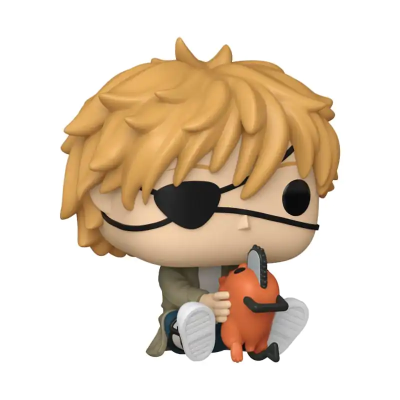 Chainsaw Man Funko POP! Games Vinylfigur Denji & Pochita 9 cm Produktfoto