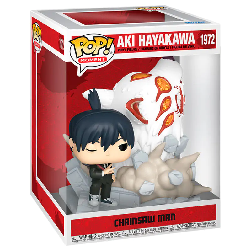 Chainsaw Man Funko POP Moments Vinyl Figur Aki (Fox Devil) 9 cm Produktfoto