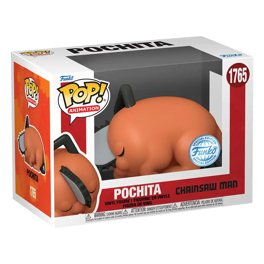 Chainsaw Man Funko POP! Movies Vinyl Figur Sleeping Pochita Exclusive 9 cm termékfotó