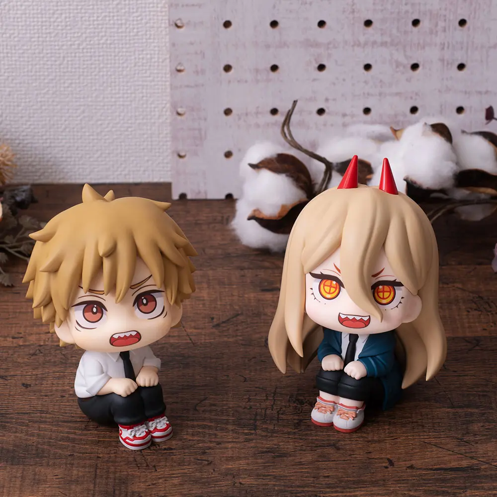 Chainsaw Man Look Up PVC Statuen Denji & Power Limited Ver. 11 cm Produktfoto