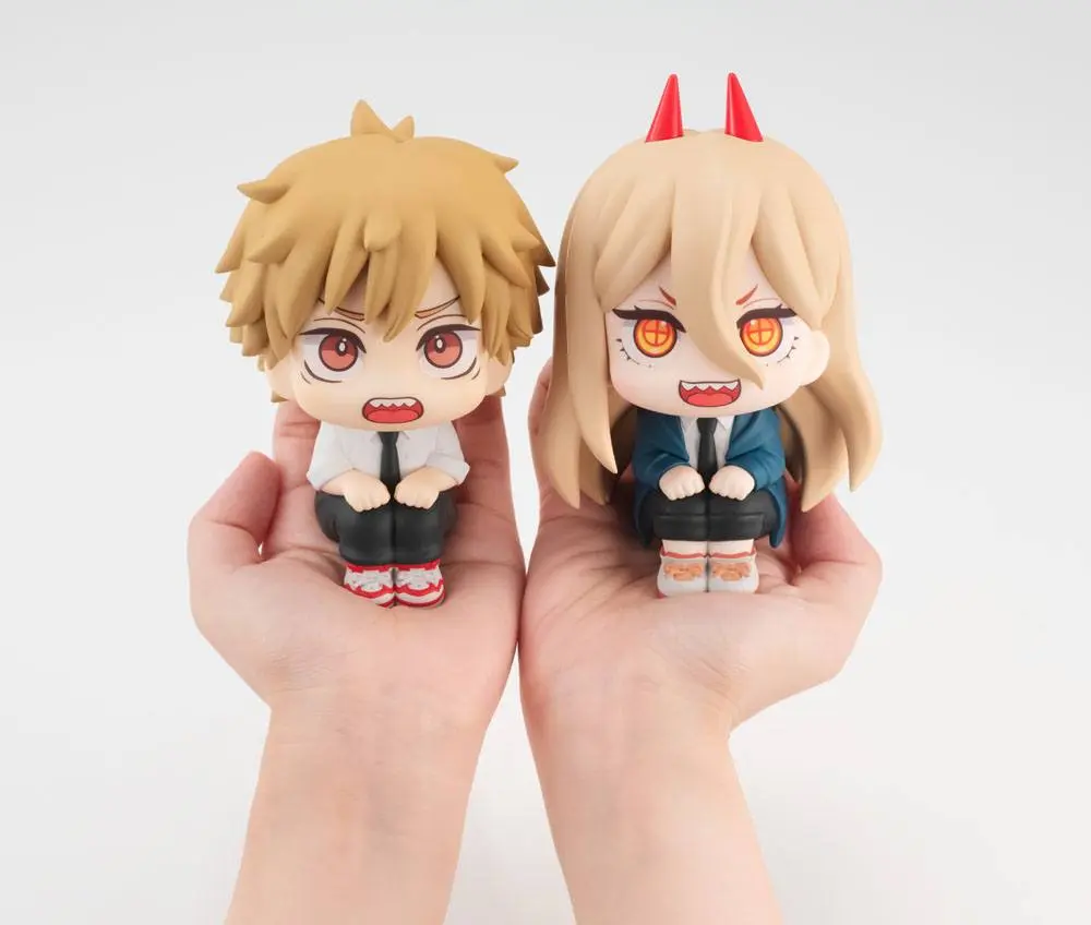 Chainsaw Man Look Up PVC Statuen Denji & Power Limited Ver. 11 cm Produktfoto