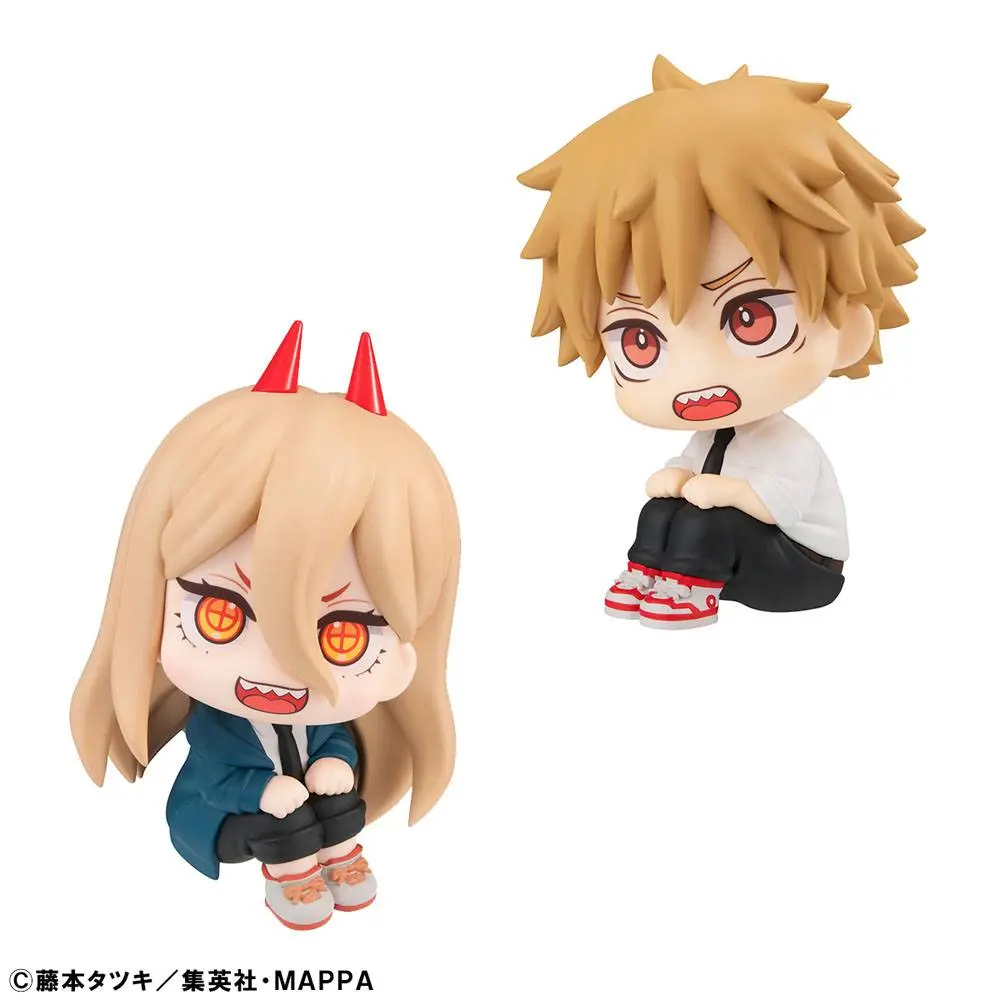 Chainsaw Man Look Up PVC Statuen Denji & Power Limited Ver. 11 cm Produktfoto