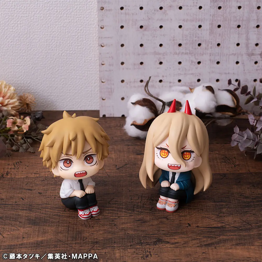 Chainsaw Man Look Up PVC Statuen Denji & Power Limited Ver. 11 cm Produktfoto