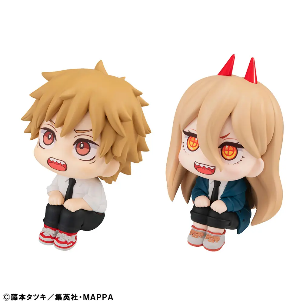Chainsaw Man Look Up PVC Statuen Denji & Power Limited Ver. 11 cm Produktfoto