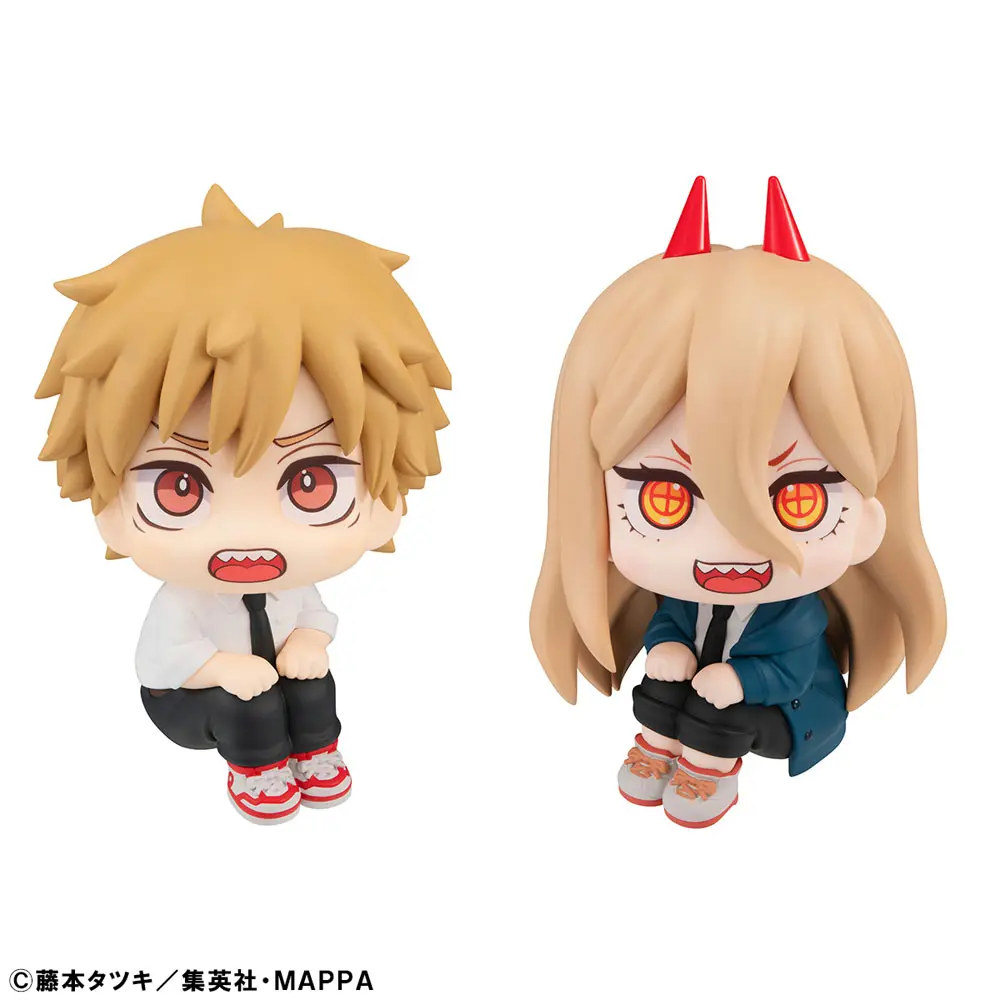 Chainsaw Man Look Up PVC Statuen Denji & Power Limited Ver. 11 cm Produktfoto