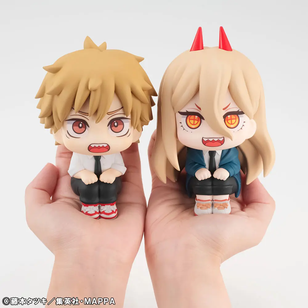 Chainsaw Man Look Up PVC Statuen Denji & Power Limited Ver. 11 cm Produktfoto