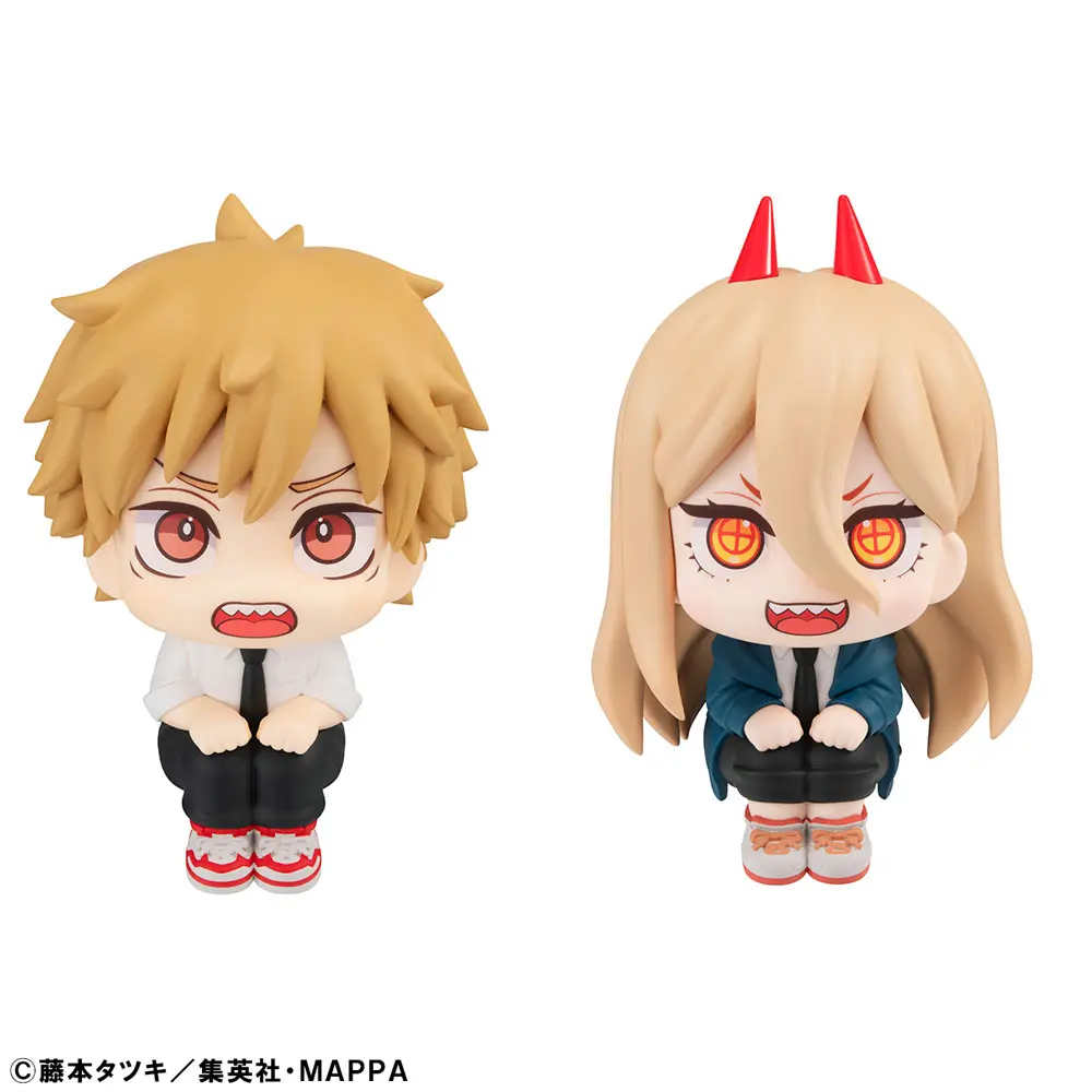 Chainsaw Man Look Up PVC Statuen Denji & Power Limited Ver. 11 cm Produktfoto