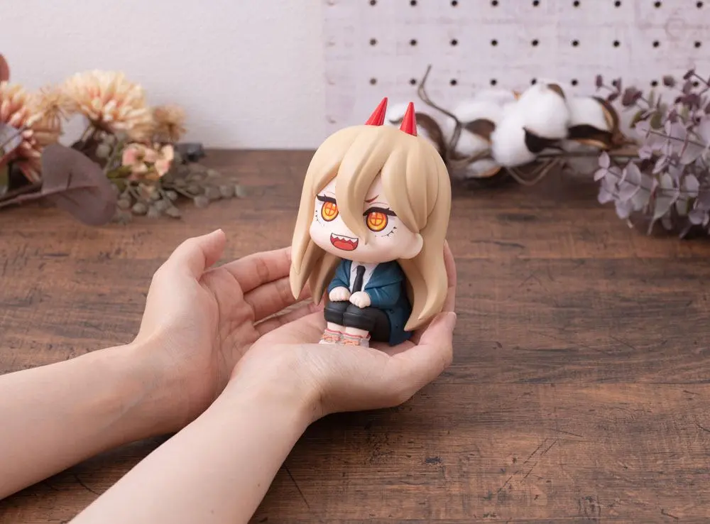 Chainsaw Man Look Up PVC Statue Power 11 cm Produktfoto