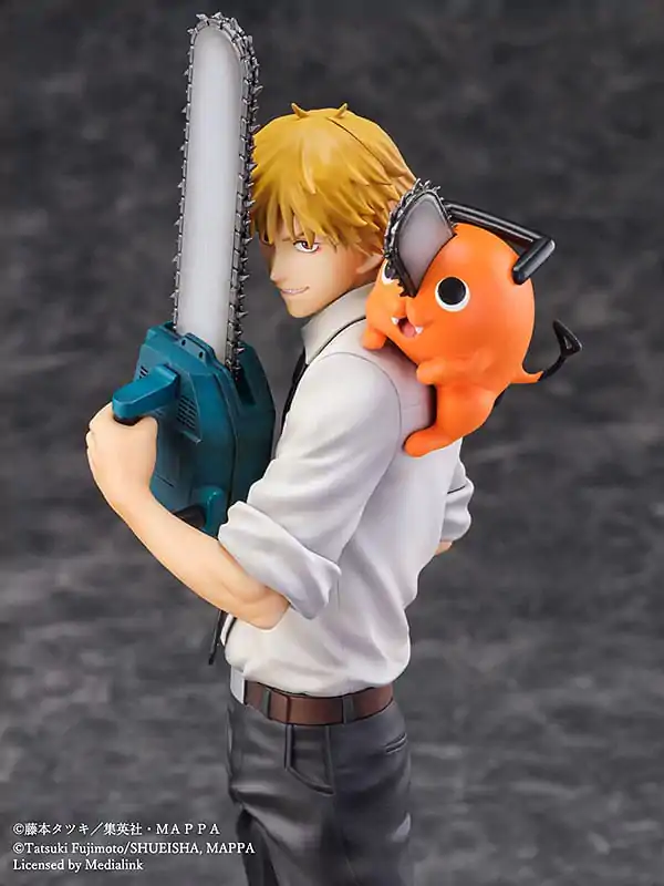 Chainsaw Man Luminasta PVC Statue 1/7 Denji & Pochita 24 cm termékfotó