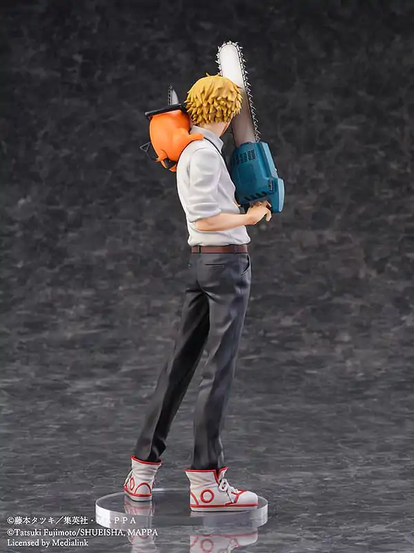 Chainsaw Man Luminasta PVC Statue 1/7 Denji & Pochita 24 cm termékfotó