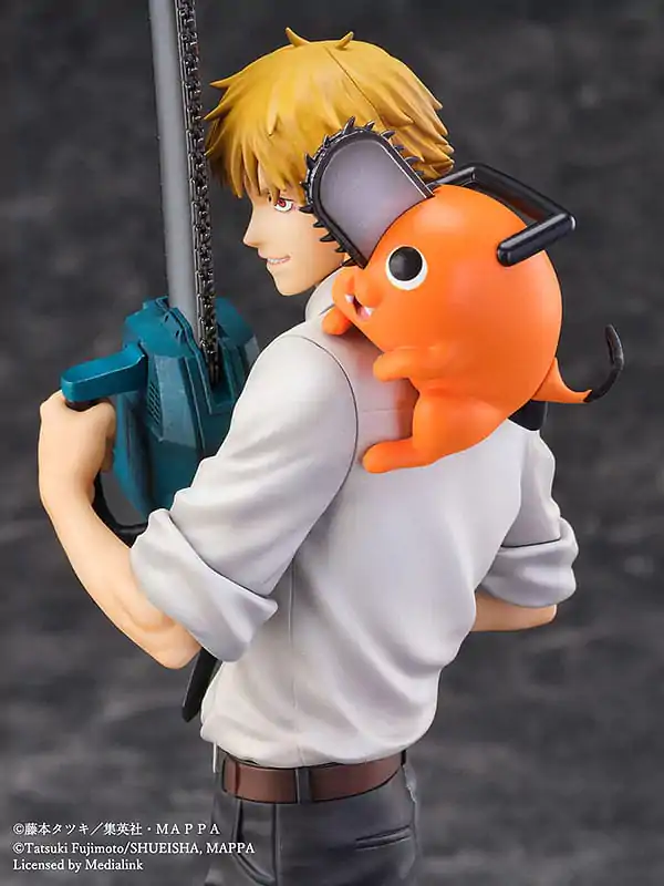 Chainsaw Man Luminasta PVC Statue 1/7 Denji & Pochita 24 cm termékfotó