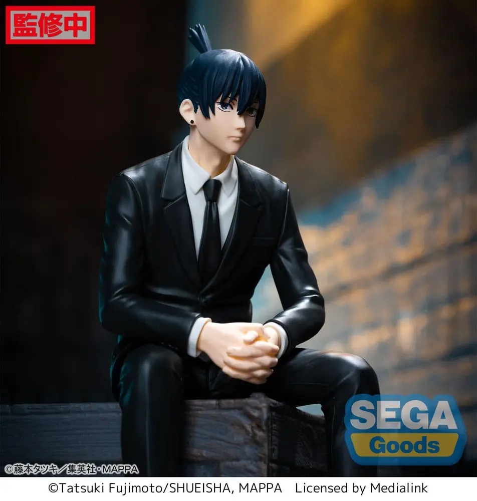 Chainsaw Man PM Perching PVC Statue Aki Hayakawa 14 cm Produktfoto