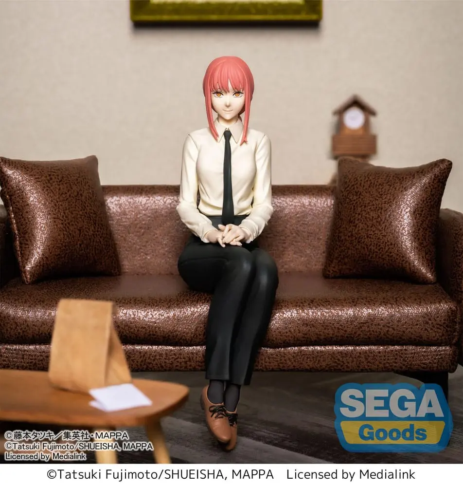Chainsaw Man PM Perching PVC Statue Makima 14 cm Produktfoto