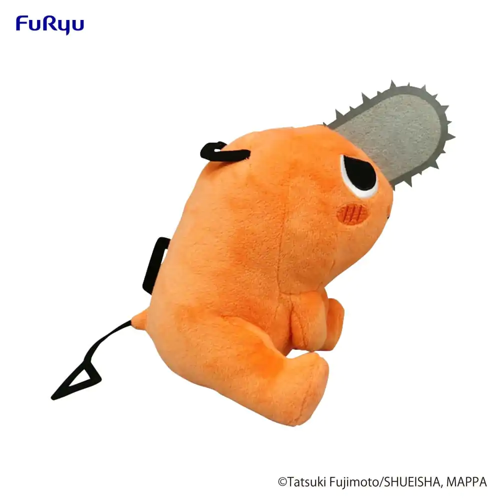 Chainsaw Man Plüschfigur Pochita Sitting Naughty 20 cm Produktfoto