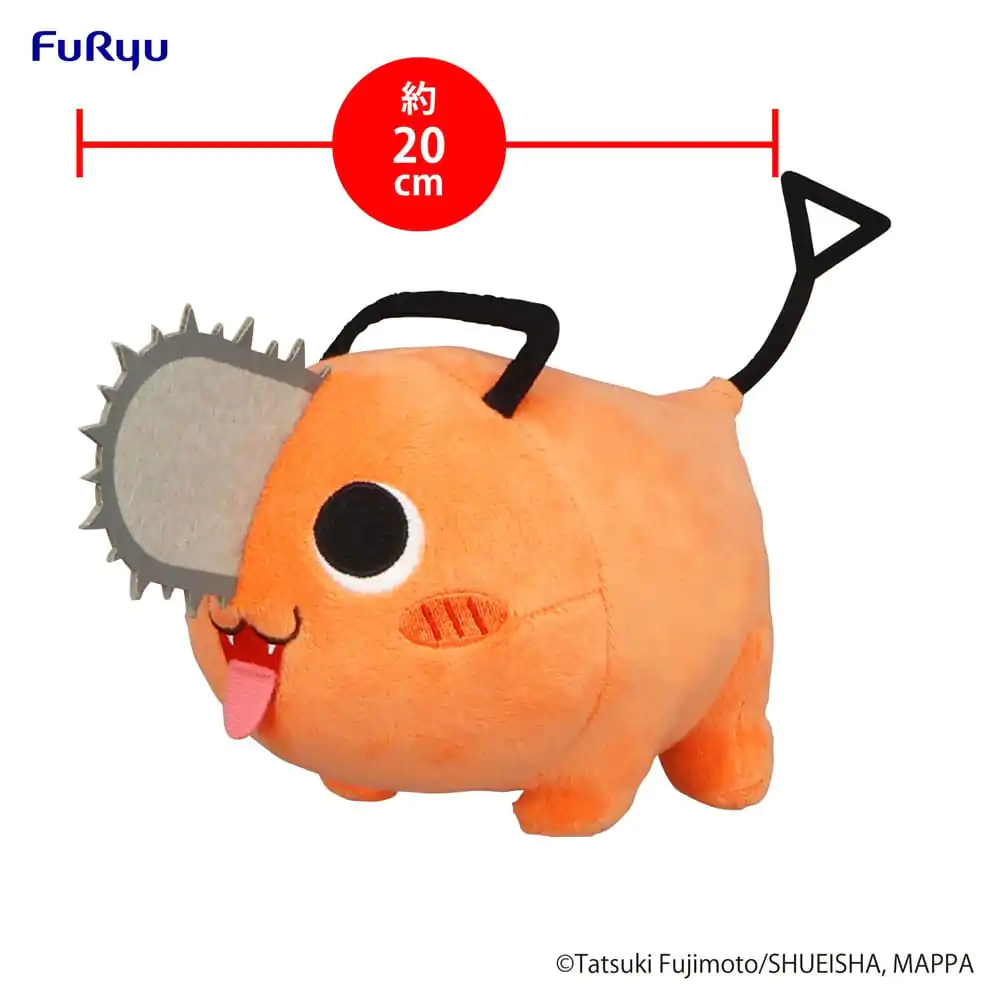 Chainsaw Man Plüschfigur Pochita Tongue 20 cm Produktfoto