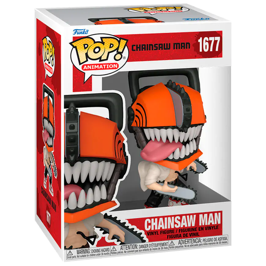 Chainsaw Man POP! Animation Vinyl Figur Chainsaw Man 9 cm termékfotó