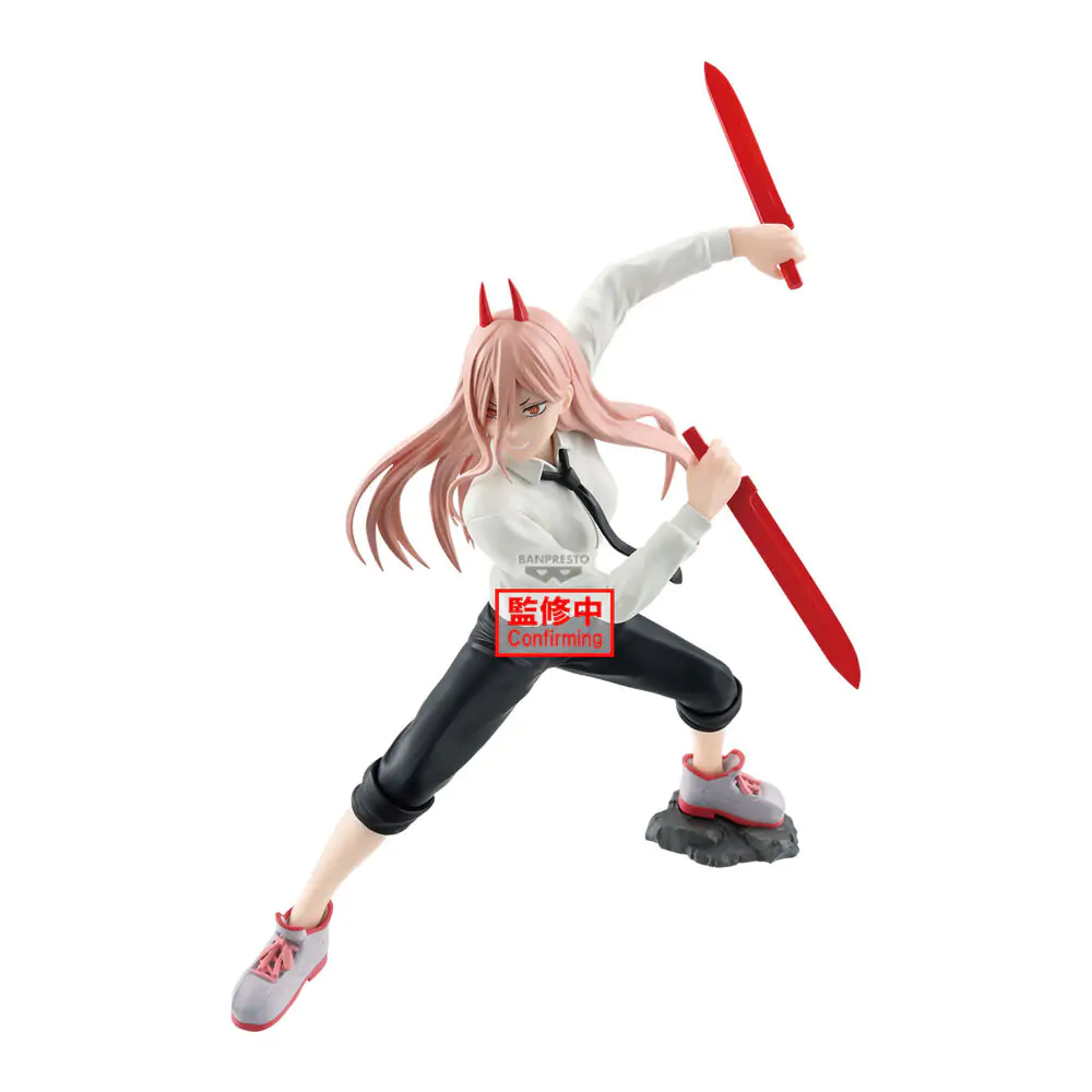 Chainsaw Man Power Vibration Stars Figur 16 cm Produktfoto