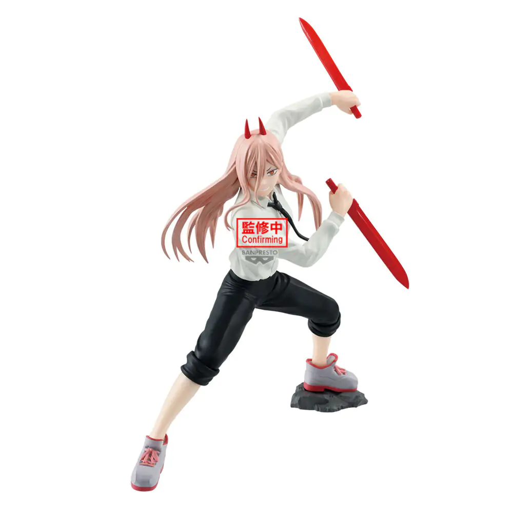 Chainsaw Man Power Vibration Stars Figur 16 cm Produktfoto