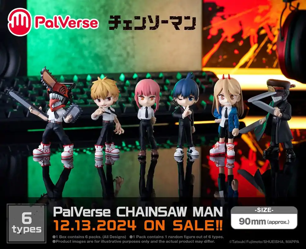 Chainsaw Man PalVerse PVC Figuren 9 cm termékfotó