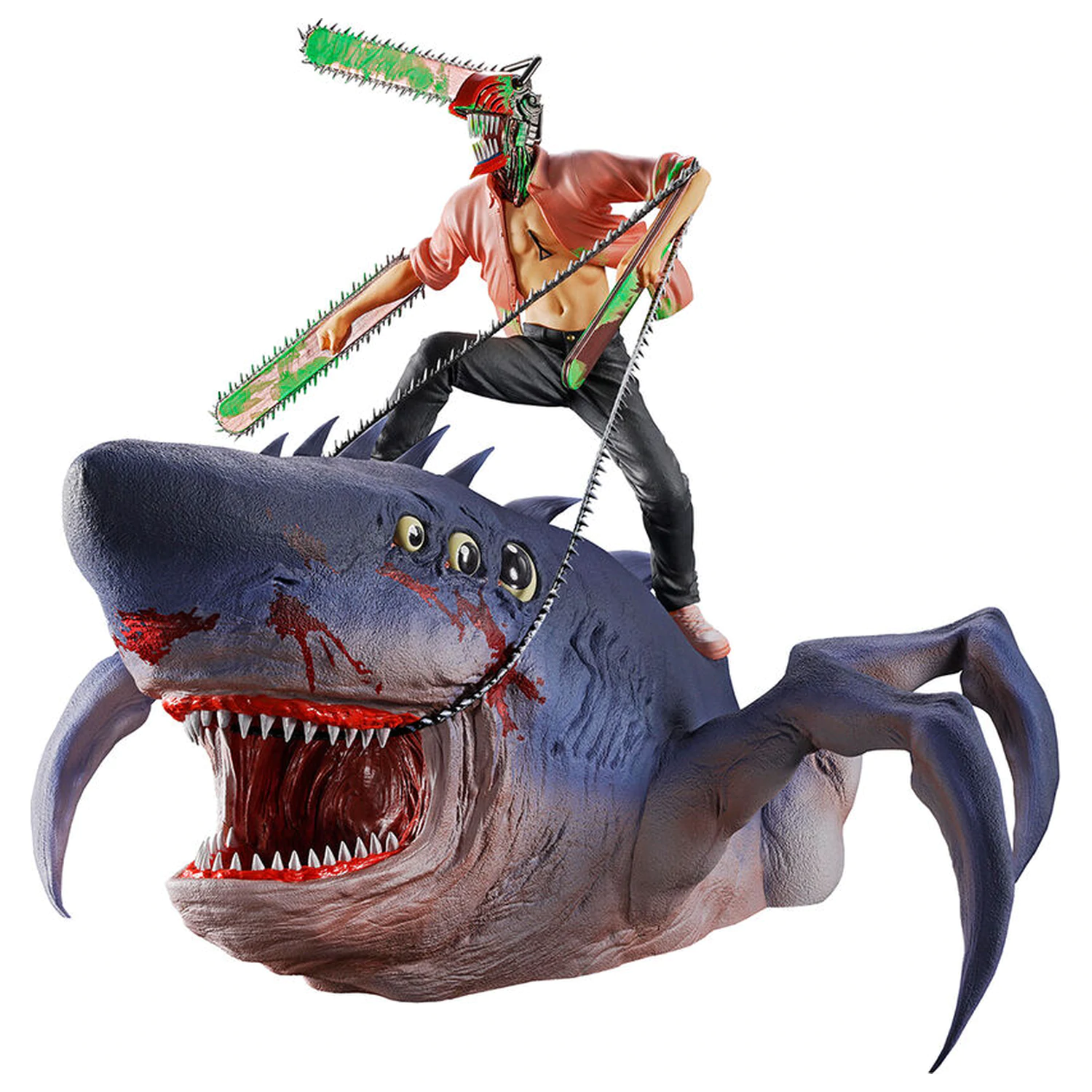 Chainsaw Man The Movie Second Chainsawman & Beam Ichibansho Figur 23cm Produktfoto