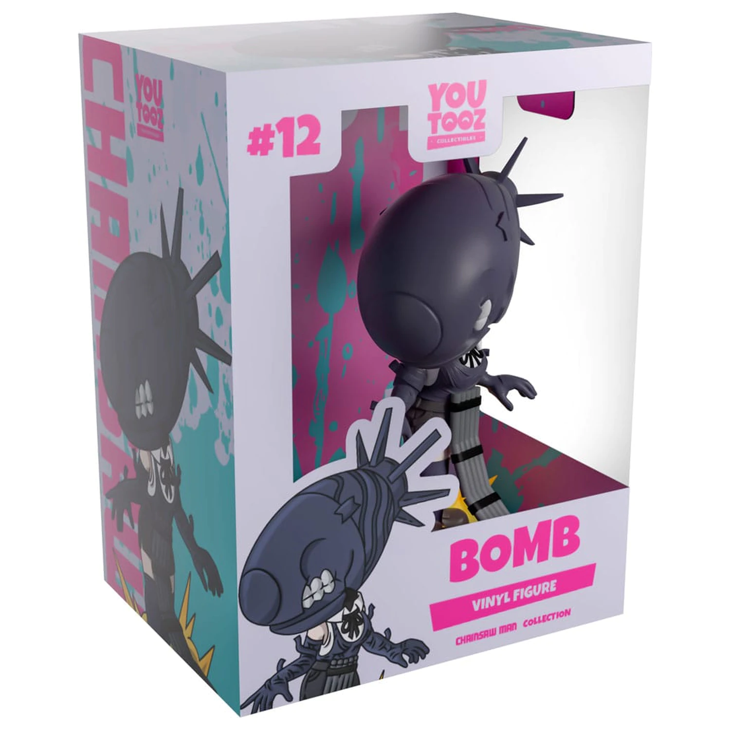 Chainsaw Man Vinyl Figur Bomb 10 cm Produktfoto