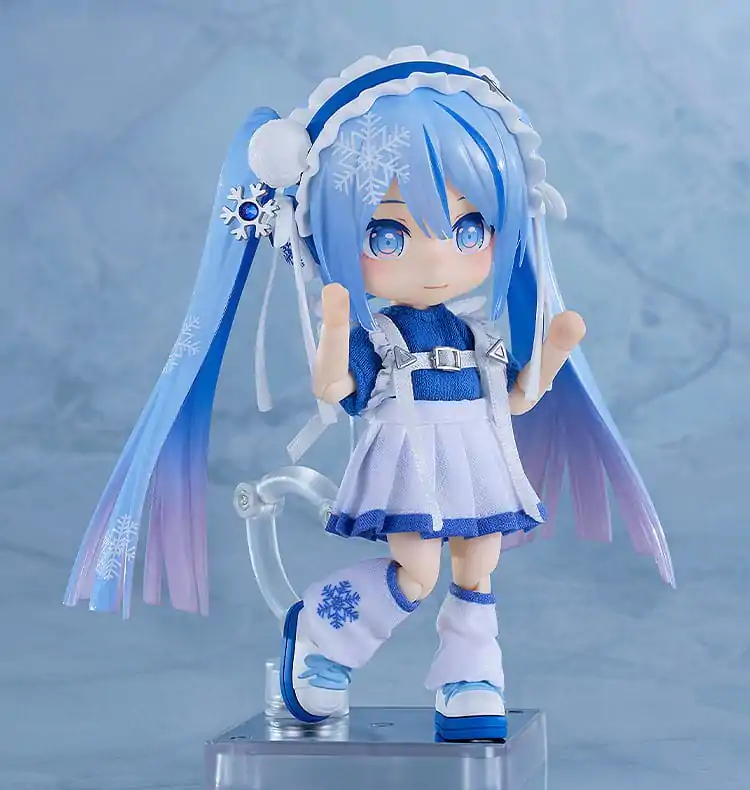 Character Vocal Series 01: Hatsune Miku Nendoroid Doll Actionfigur Snow Miku: Yukiiro Pop Ver. 14 cm Produktfoto