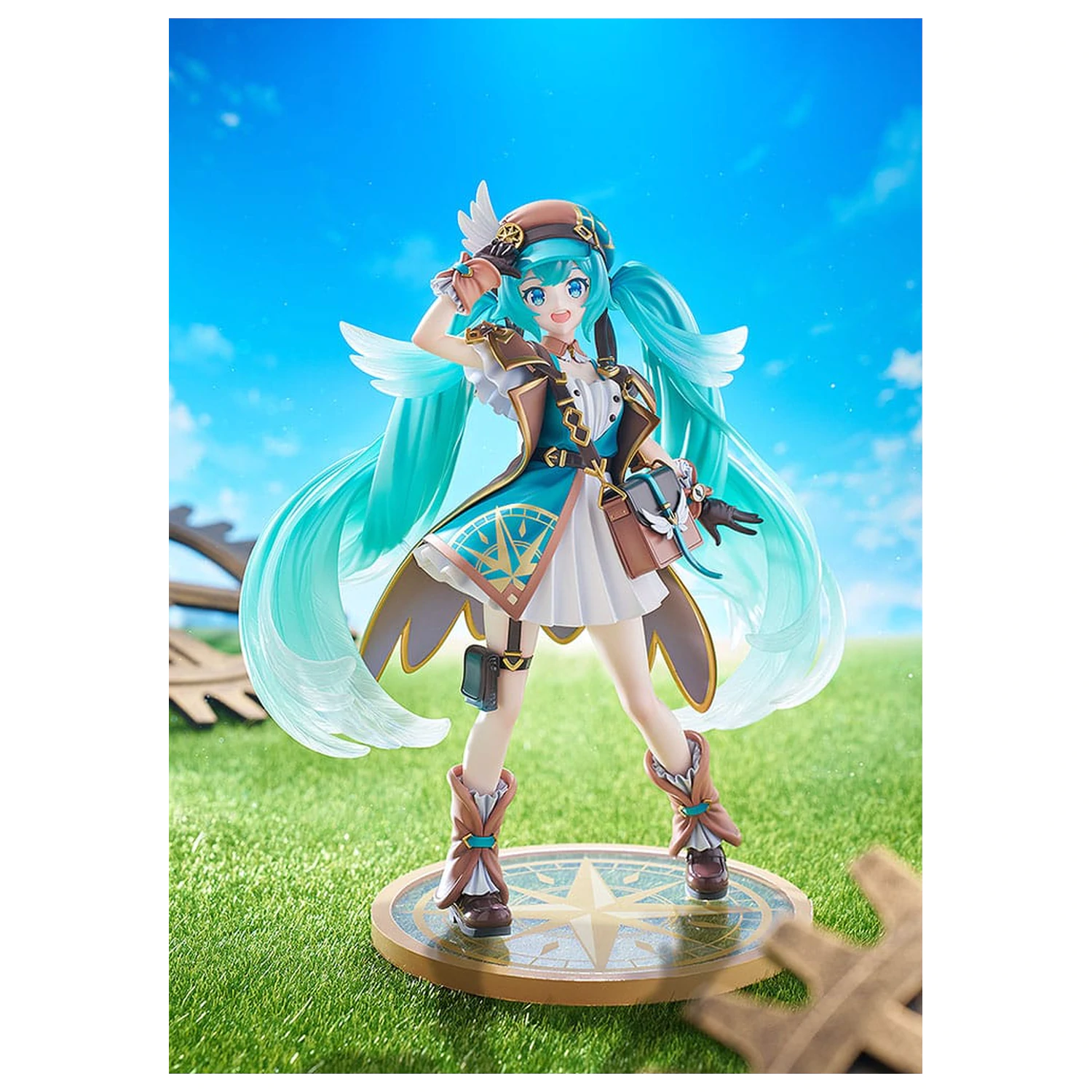 Character Vocal Series 01: Hatsune Miku PVC Statue 1/7 Hatsune Miku: 100th Adventure Ver. 25 Zentimeter Produktfoto