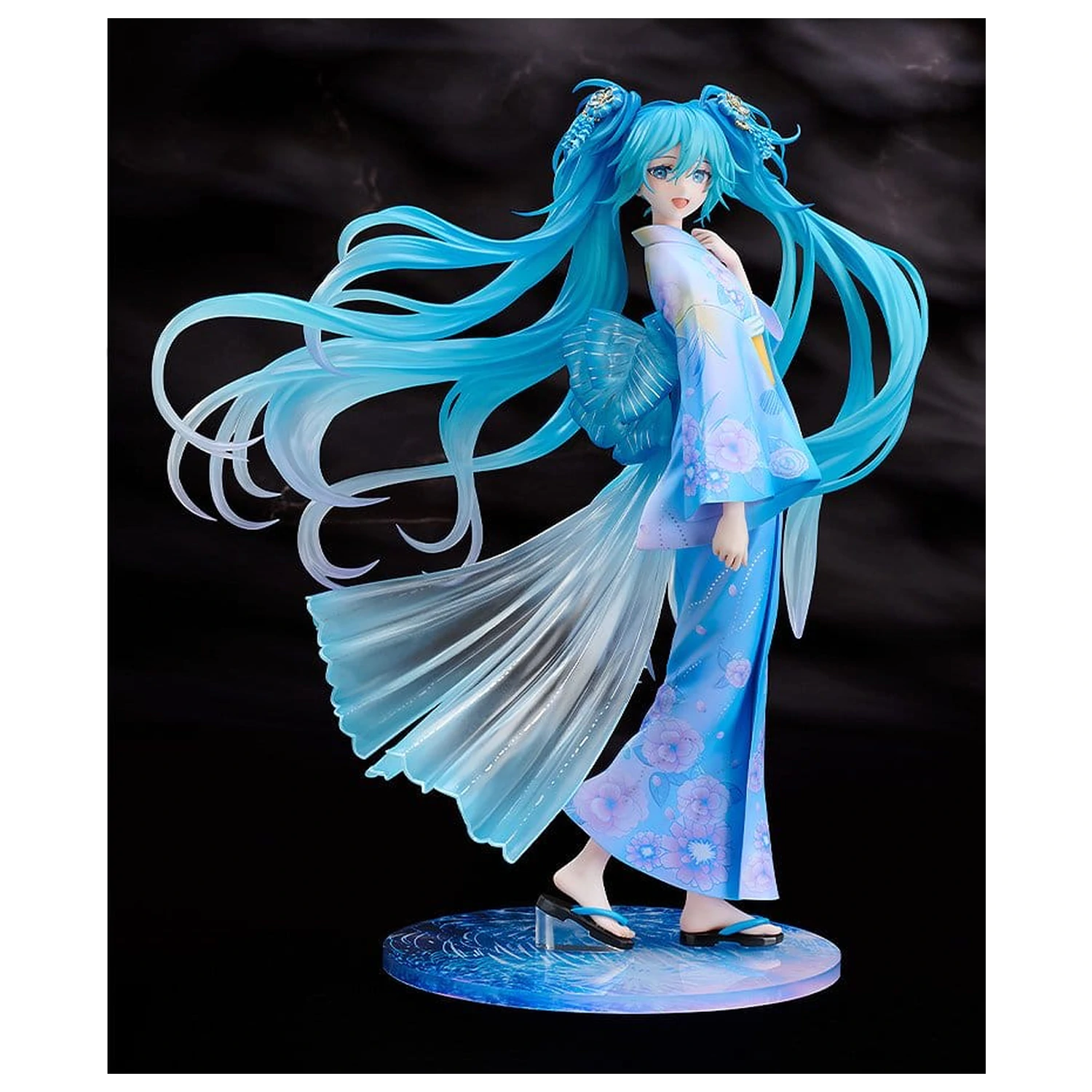 Character Vocal Series 01: Hatsune Miku PVC Figur 1/7 Music & Fire Works Ver. 23 cm Produktfoto