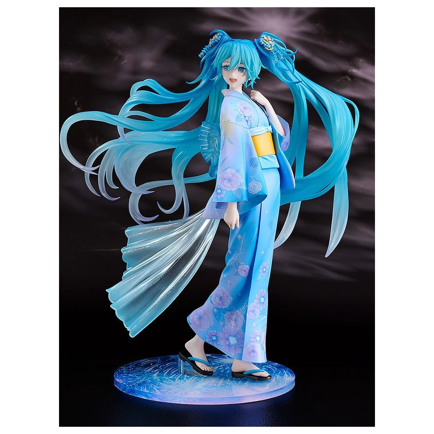 Character Vocal Series 01: Hatsune Miku PVC Figur 1/7 Music & Fire Works Ver. 23 cm Produktfoto