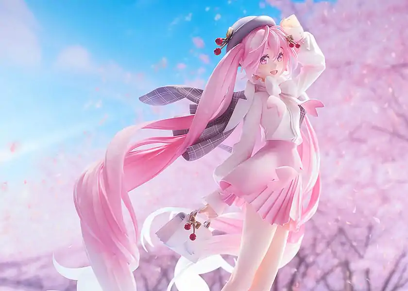 Character Vocal Series 01: Hatsune Miku PVC Statue 1/7 Sakura Miku: Hanami Outfit Ver. 28 cm termékfotó