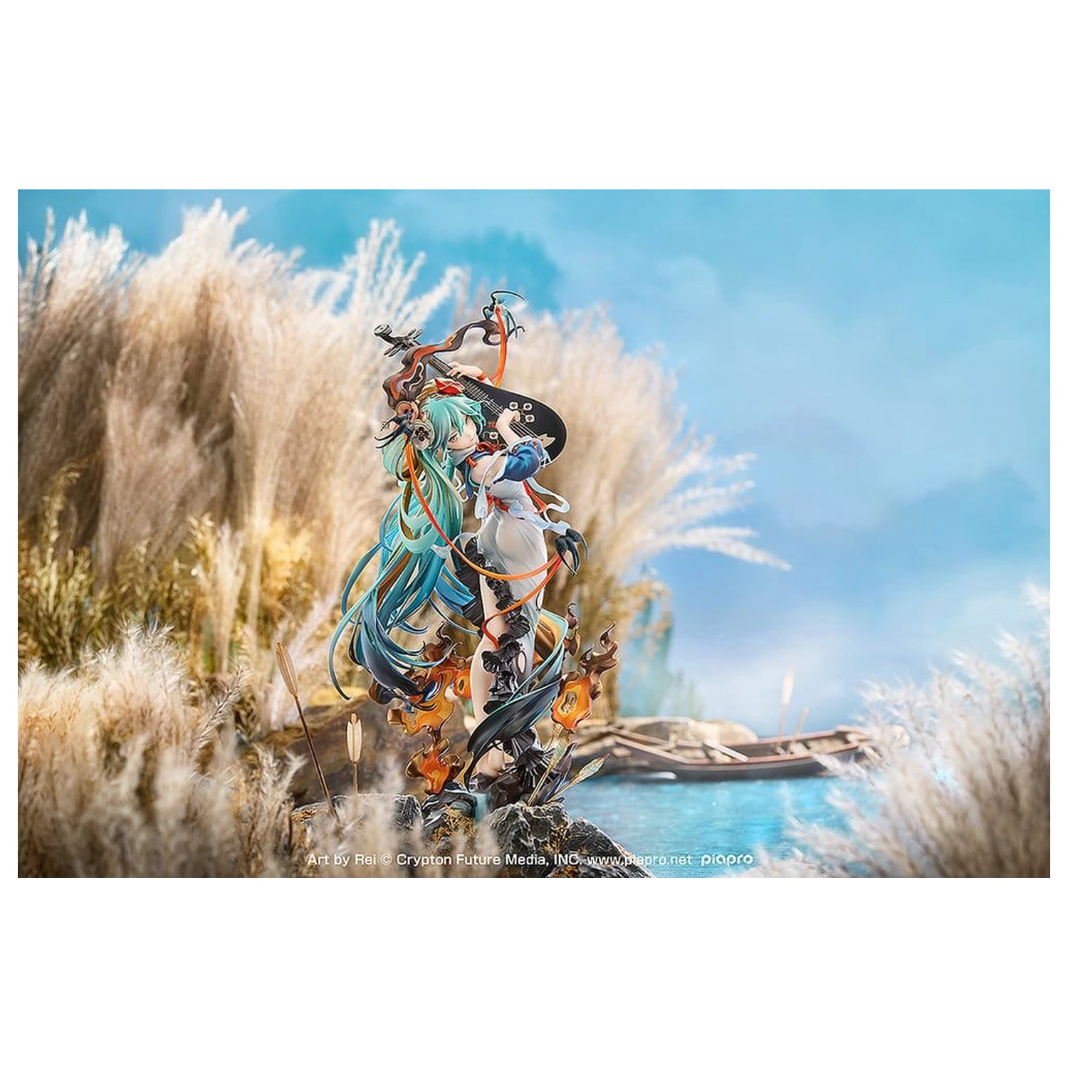 Character Vocal Series 01: Hatsune Miku PVC Figur 1/7 Shimian Maifu Ver. 29 cm Produktfoto