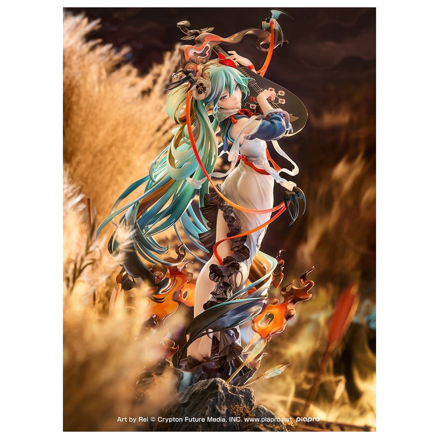 Character Vocal Series 01: Hatsune Miku PVC Figur 1/7 Shimian Maifu Ver. 29 cm Produktfoto