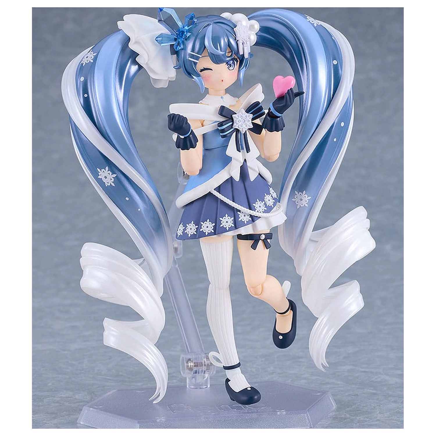 Character Vocal Series 01: Hatsune Miku Figma Actionfigur Snow Miku: Crystal Snow Ver. 13 cm Produktfoto