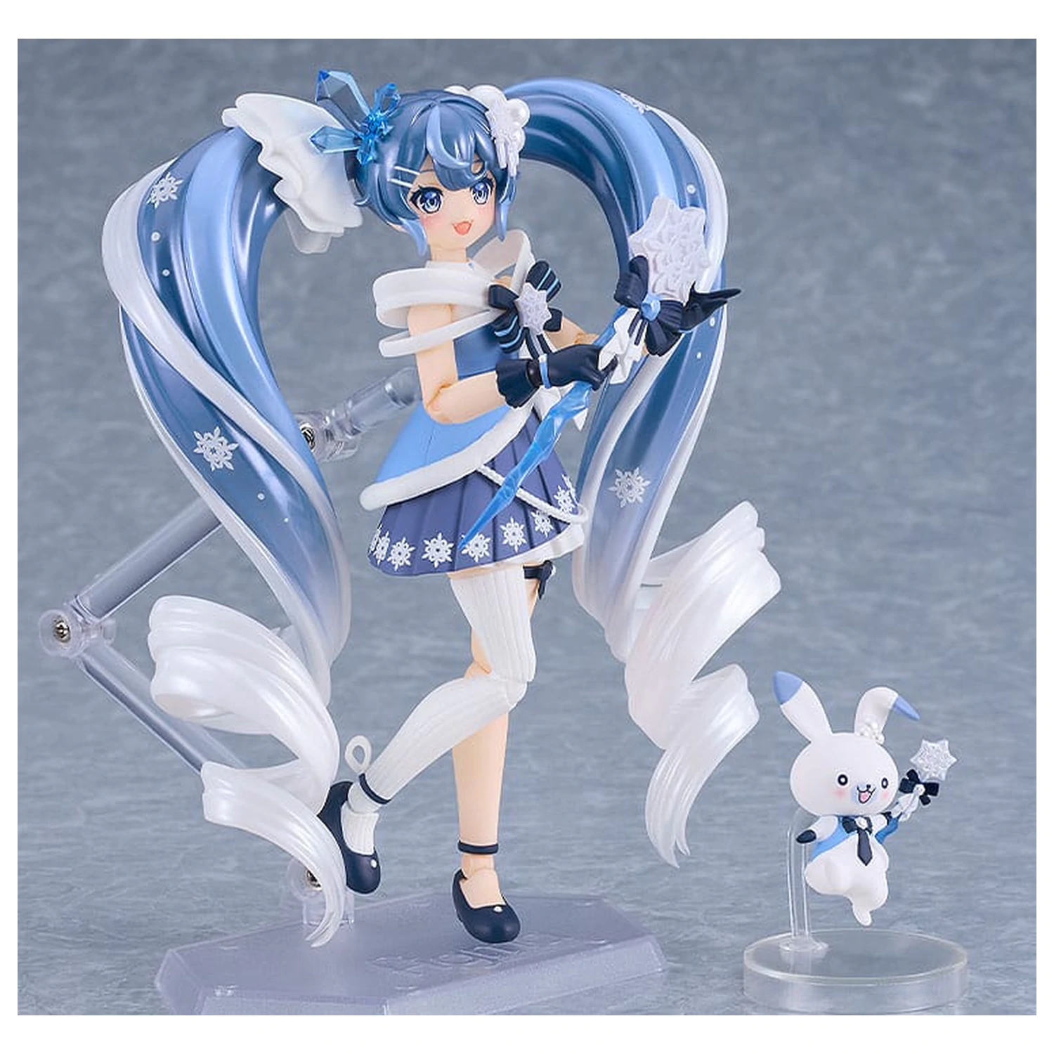 Character Vocal Series 01: Hatsune Miku Figma Actionfigur Snow Miku: Crystal Snow Ver. 13 cm Produktfoto