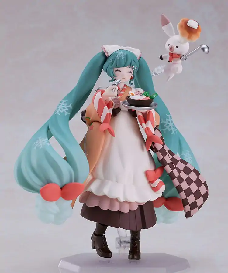 Character Vocal Series 01: Hatsune Miku Figma Actionfigur Snow Miku: Winter Delicacy Ver. 14 cm termékfotó