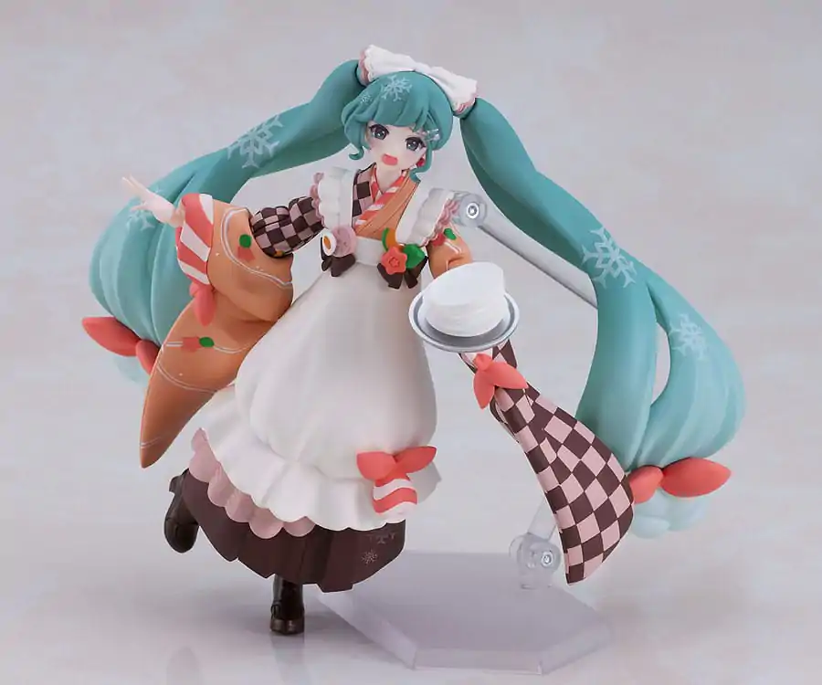 Character Vocal Series 01: Hatsune Miku Figma Actionfigur Snow Miku: Winter Delicacy Ver. 14 cm termékfotó