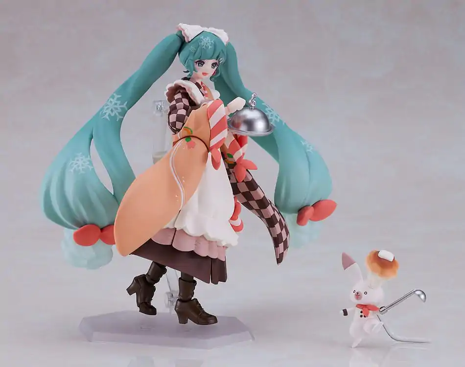 Character Vocal Series 01: Hatsune Miku Figma Actionfigur Snow Miku: Winter Delicacy Ver. 14 cm termékfotó