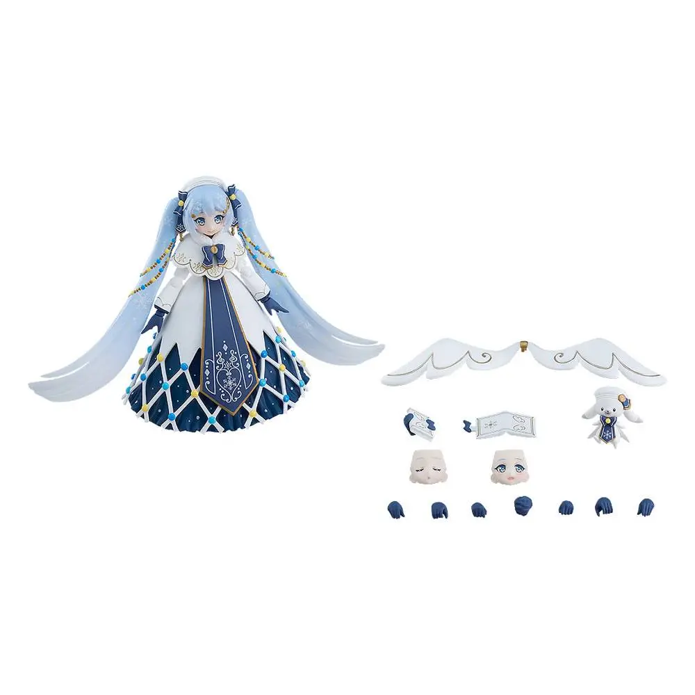 Character Vocal Series 01: Hatsune Miku Figma Actionfigur Snow Miku: Glowing Snow Ver. 14 cm Produktfoto