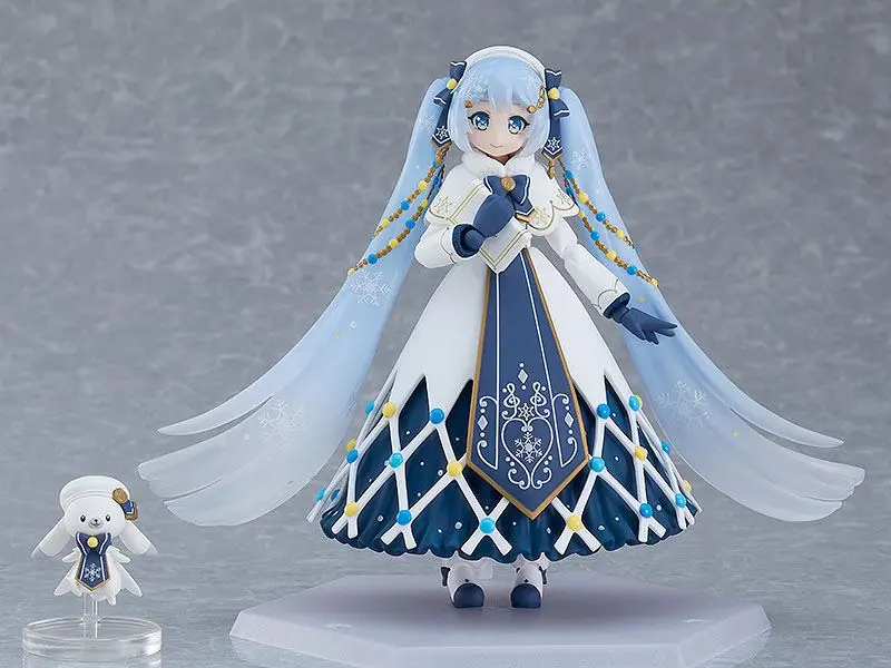Character Vocal Series 01: Hatsune Miku Figma Actionfigur Snow Miku: Glowing Snow Ver. 14 cm Produktfoto