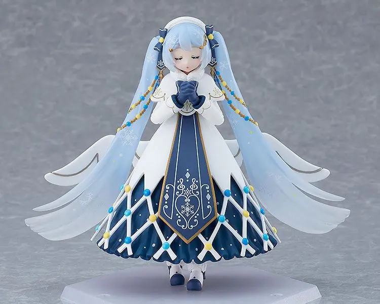 Character Vocal Series 01: Hatsune Miku Figma Actionfigur Snow Miku: Glowing Snow Ver. 14 cm Produktfoto