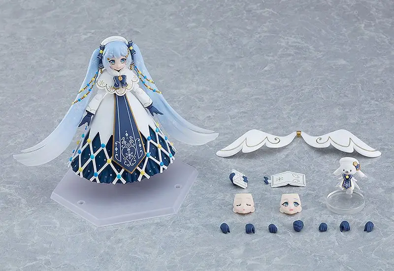 Character Vocal Series 01: Hatsune Miku Figma Actionfigur Snow Miku: Glowing Snow Ver. 14 cm Produktfoto