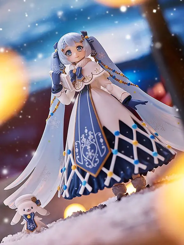Character Vocal Series 01: Hatsune Miku Figma Actionfigur Snow Miku: Glowing Snow Ver. 14 cm Produktfoto