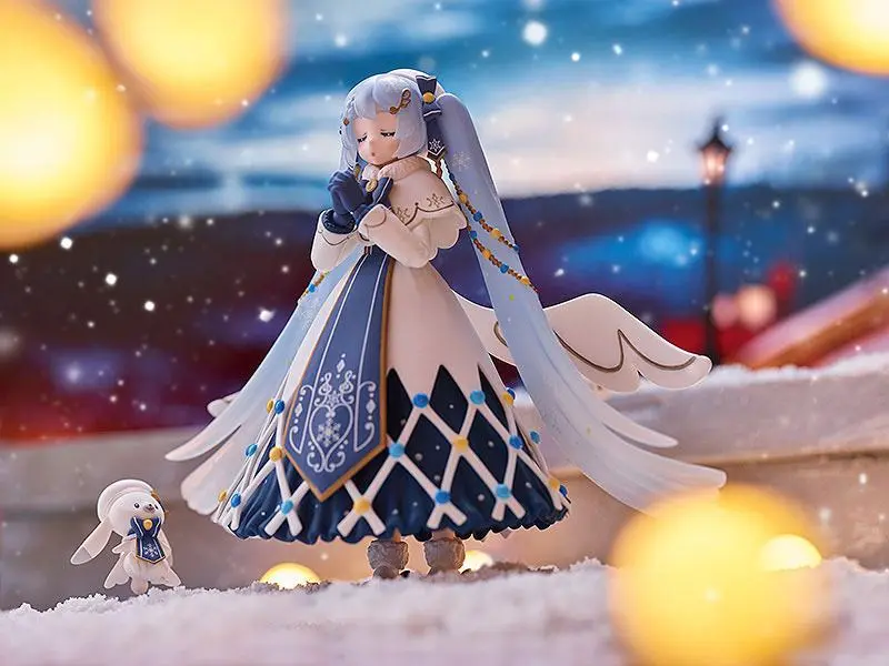 Character Vocal Series 01: Hatsune Miku Figma Actionfigur Snow Miku: Glowing Snow Ver. 14 cm Produktfoto